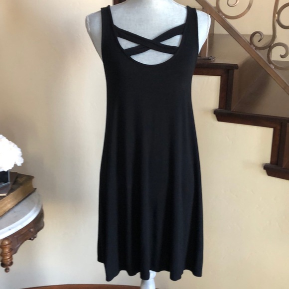 SOLD - AEO Black Knit Dress - Picture 2 of 5